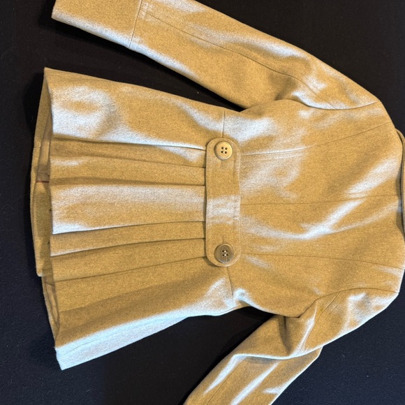 Calvin Klein Women's Gray Double-Breasted Peacoat Jacket Coat Sz 2 - Picture 11 of 15